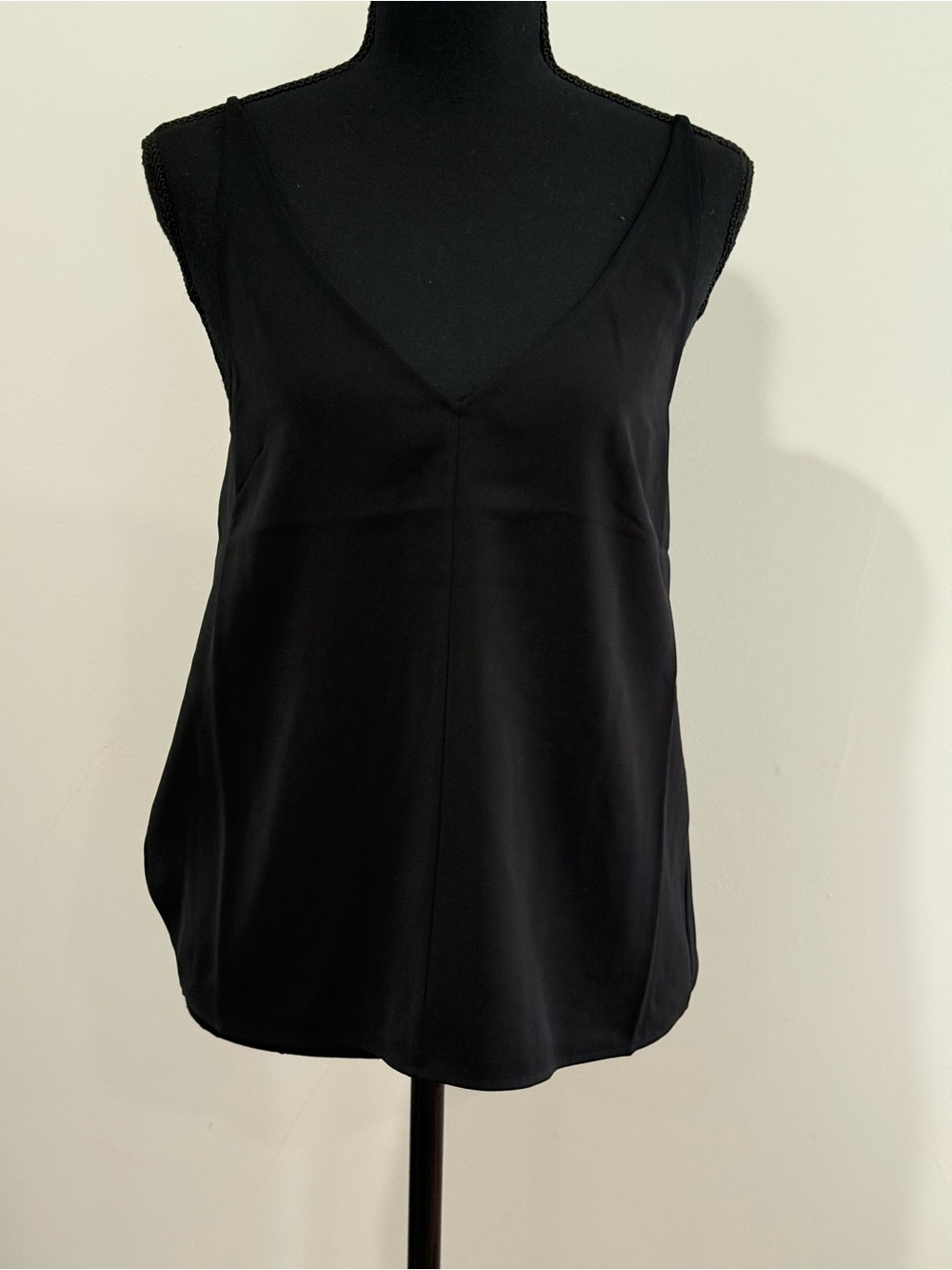 New Thakoon M Black V-Neck Cami Women's 774